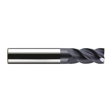 Hgh Prfrmnc End Mill, Crbide, Sqr, 3/16x5/8, Number Of Flutes: 4