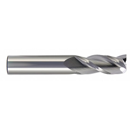 Carbide Hp End Mill, R0.125mm, 4mmx14mm, Finish: TiCN