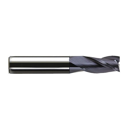 Carbide HP End Mill, Square, 1/2 X 1, Finish: DLC