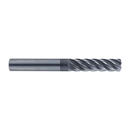 End Mill, Carbide HP, 3/8x1, Number Of Flutes: 6