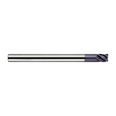 End Mill, HP, Carbide, R.060, 1 X 1-1/2, Number Of Flutes: 5