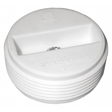 CSK Cleanout Plug,Insert,PVC,4