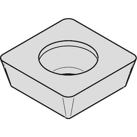 Square Milling Insert,12.70mm,Carbide