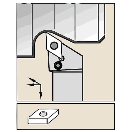 Grooving/Parting Insert, Carbide