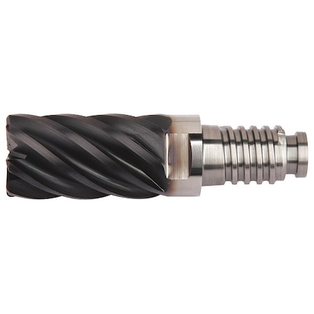 Cor Rad End Mill,1-1/4,Carb,1/4 Rad