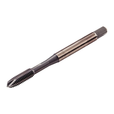 Spiral Point Tap, 3/8-24, Bottoming, UNF, 3 Flutes, CrC/C