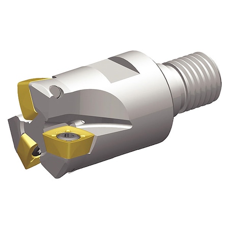 Indexable Square Shoulder End Mill, VXF Series, High Speed Steel, 2.50mm Depth Of Cut