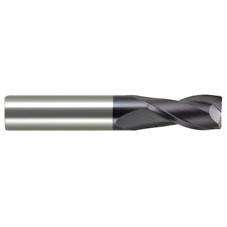 Carbide GP End Mill, R0.70mm, 10mmx25mm, Number Of Flutes: 2