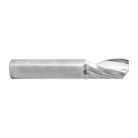 Carbide Router End Mill,1F,Sq.,7/32x3/4