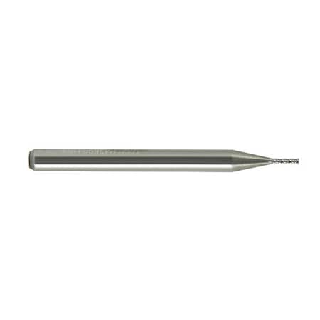 End Mill, Carbide, GP, Square, 1/32 X 3/32, Number Of Flutes: 4