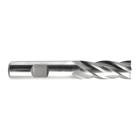 Hss General Purpose End Mill, Sq., 3/4x4, Number Of Flutes: 6