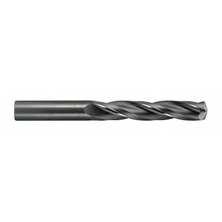 Carbide Generl Purpse Drill, 150 Deg., Qx2, Number Of Flutes: 3