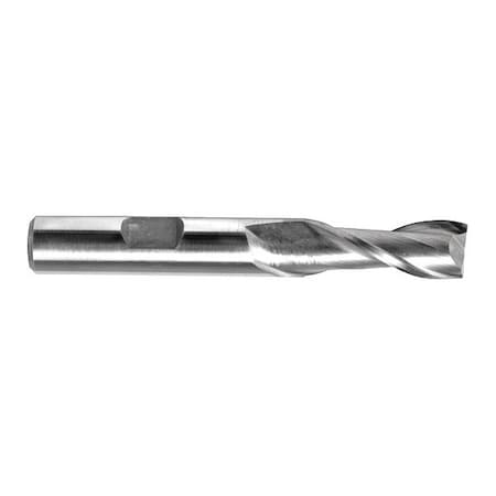 Hss General Purpose End Mill Sq 3/8X1, Number Of Flutes: 2