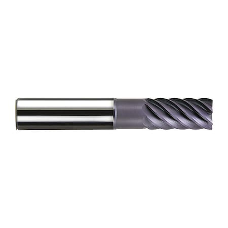 Carbide End Mill, 7F, 1/2 X 5/8, Number Of Flutes: 7