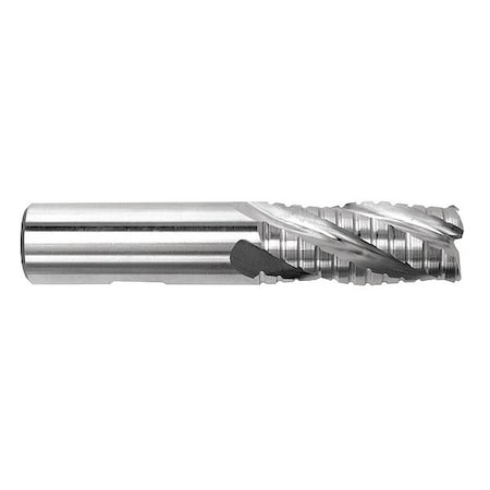 Rough/Finisher End Mill,Sq.,3/4x1-5/8