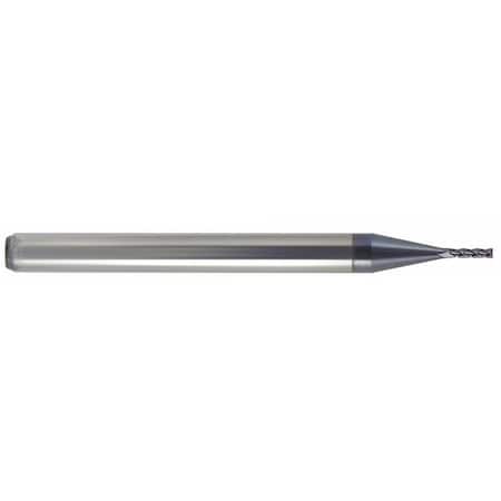 End Mill, Carbide, GP, Square, 3/64 X 1/8, Number Of Flutes: 4