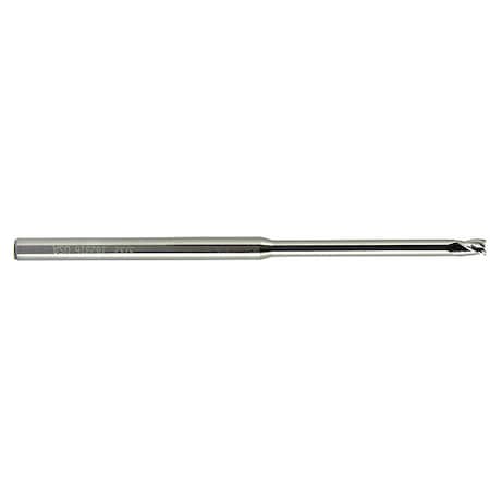 Carbide Micro End Mill, Sq., 0.095x0.142, Overall Length: 2-1/2