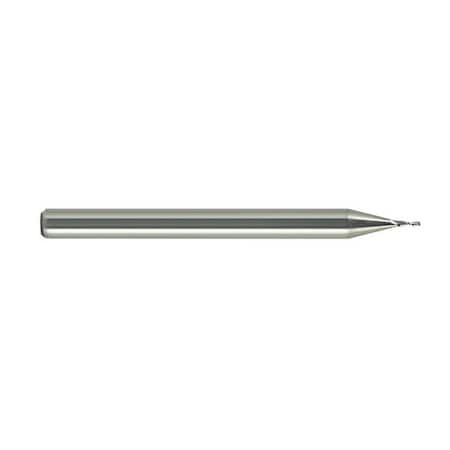 Carbide Micro End Mill Sq 0.029X0.087, Number Of Flutes: 2