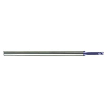 Carbide HP End Mill, .093 X .140, Number Of Flutes: 3