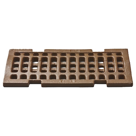 Trench Drain Grate, 6  W, 12  L
