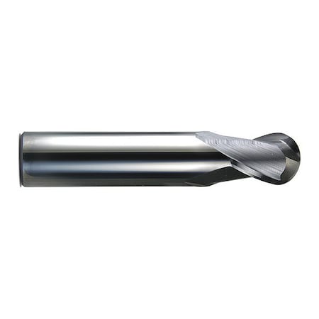 End Mill, Carbide, GP, Ball, 5/16 X 1/2, Number Of Flutes: 2