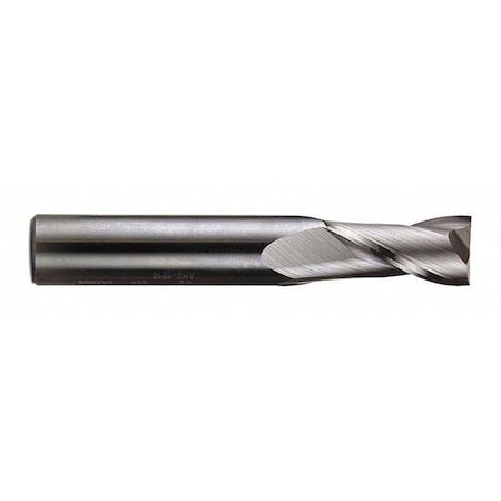 End Mill, Carbide, GP, Square, 10mm X 38mm, Number Of Flutes: 2