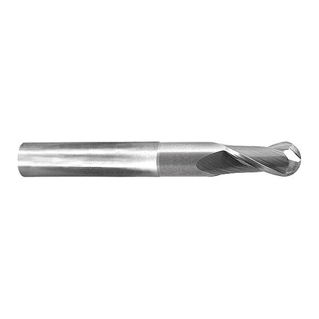 End Mill,Carbide,GP,Ball,9/16 X 2