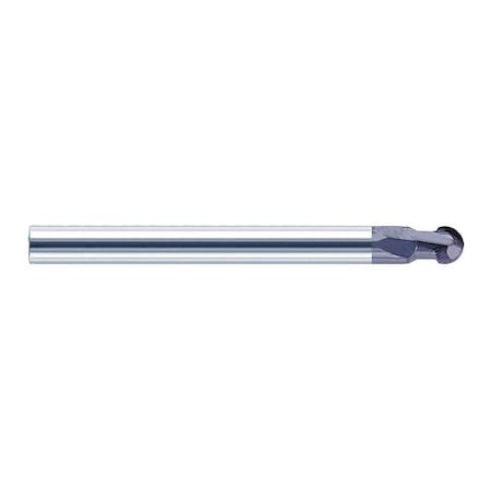 Sphere End Mill, Ball End, 220 Deg., 8mm, Number Of Flutes: 2