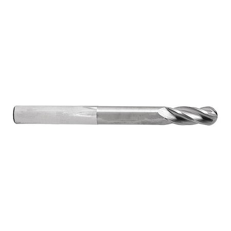 Carbide GP End Mill Ball 5/16X1-1/2, Number Of Flutes: 4