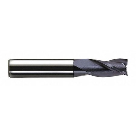 End Mill, Carbide, GP, Square, 3/32 X 3/8, Number Of Flutes: 3