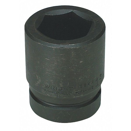 1 Dr, 1-1/2 Size, SAE Impact Socket, 6 Pts