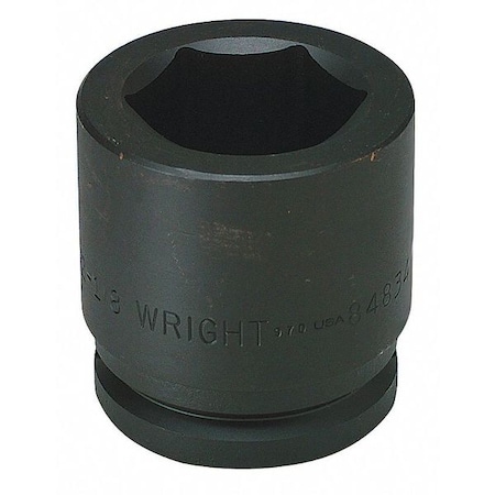 1-1/2 Dr, 4 Size, SAE Impact Socket, 6 Pts