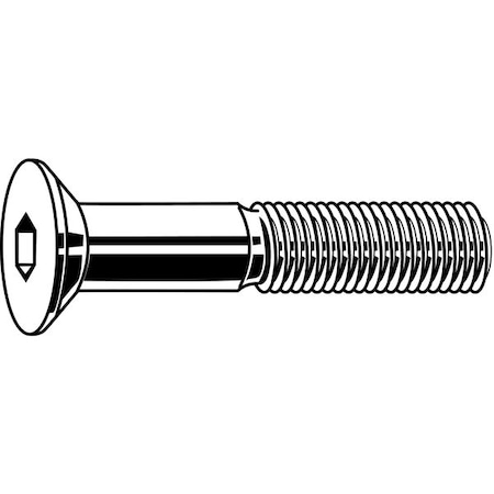 #6-32 Socket Head Cap Screw, Black Oxide Steel, 1-3/4 In Length, 100 PK