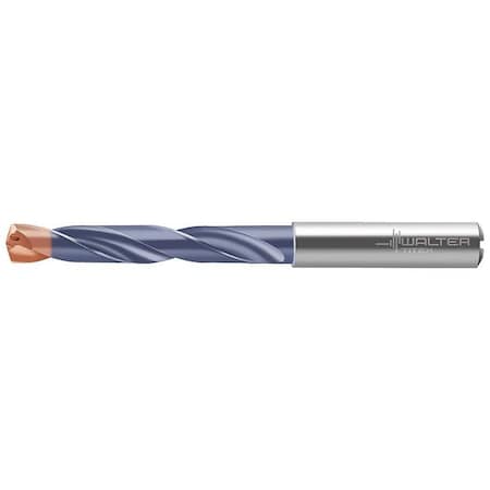 Coolant Fed Drill,11.1mm,140,Carbide, A3389DPL-11.1