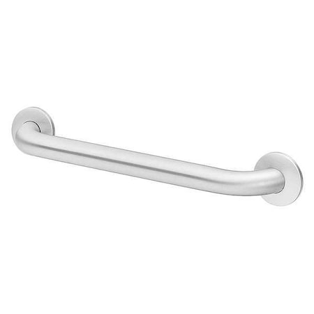 Concealed Wall Mount, Stainless Steel, Grab Bar, Satin