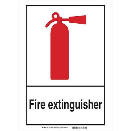 Emergency Sign,14Hx10W,Aluminum