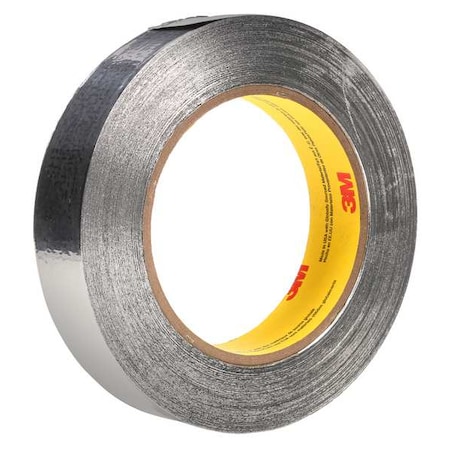 Self Wound Foil Tape,1 In X 60 Yd,Silver