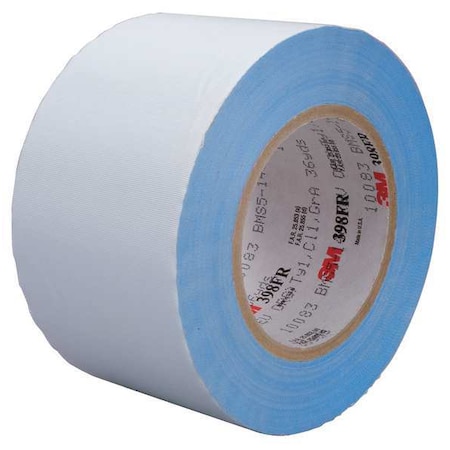 Glass Cloth Tape, White, 3in X 36 Yd., PK12