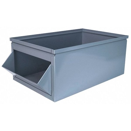 Hopper,Box,No. 804, Steel, 100 Lb. Load Capacity