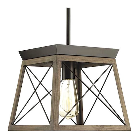 Briarwood One-Light Mini-Pendant, Color: Brown