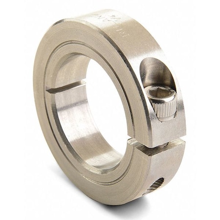 Shaft Collar,Clamp,1Pc,1-3/4 In,303 SS