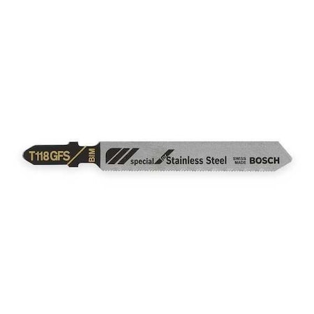 Jigsaw Blade,T-Shank,3-1/4 In. L,PK5