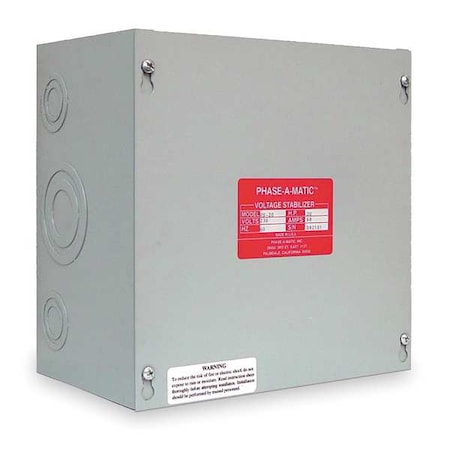 Voltage Stabilizer,Max Amps 13.9,5 HP