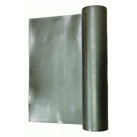 1/32 Comm. Grade Buna-N Rubber Roll, 36x100 Ft., Black, 60A