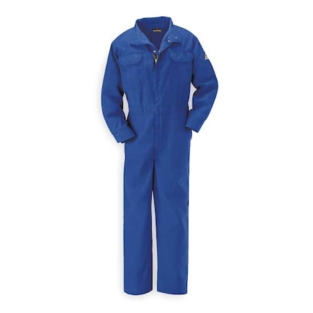 Flame-Resistant Coverall,Blue,3XL,HRC1