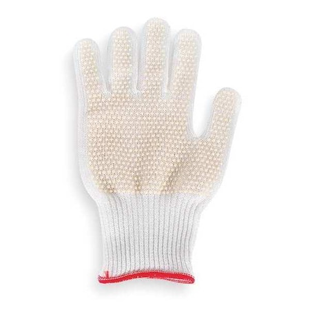 Cut Resistant Glove,White,Reversible,XS