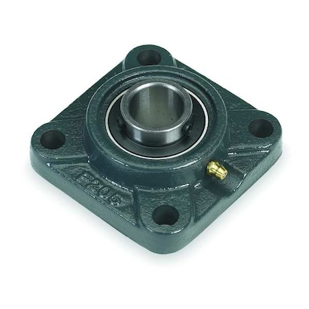 Flange Bearing,4-Bolt,Ball,1-3/16 Bore