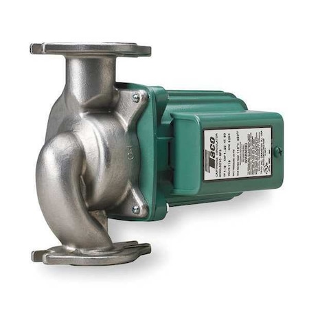 Potable Water Circulating Pump, 1/25 Hp, 230, 1 Phase, Flange Connection