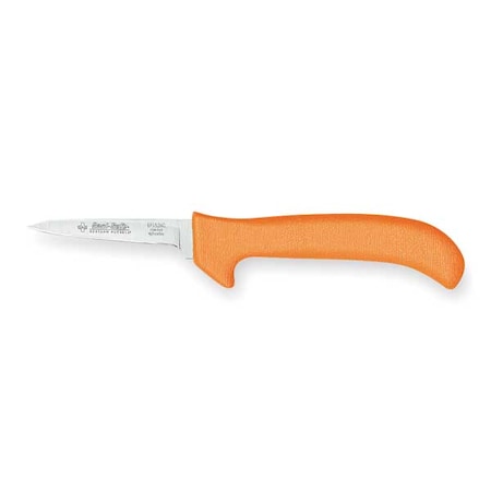 Poultry Knife,3 1/4 In,Ergo,Clip Point