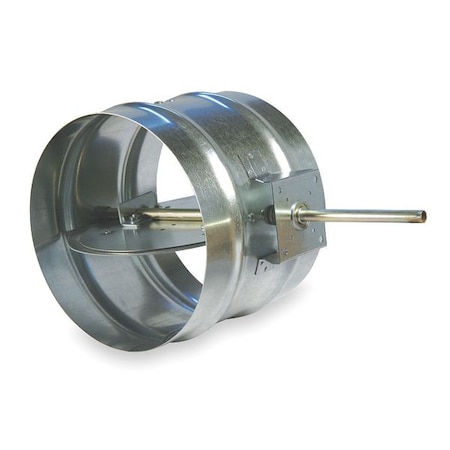 Volume Control Damper,8-1/4D,10DuctDia